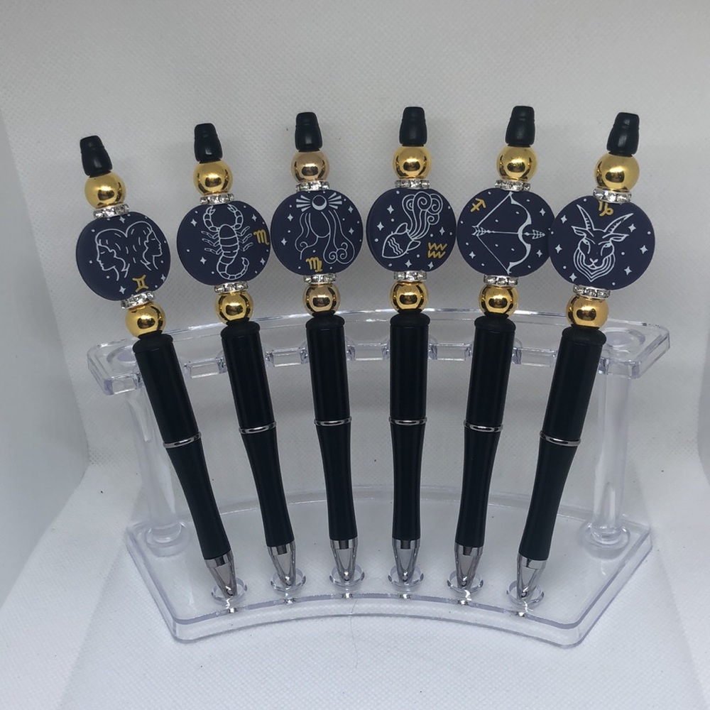 What Is Your Zodiac Castellation Star Focal Charm Pens? ($10 each) - Picture 4 of 14
